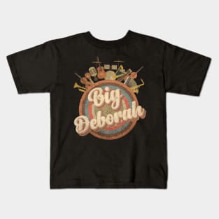 Vintage Retro // Big Deborah Kids T-Shirt